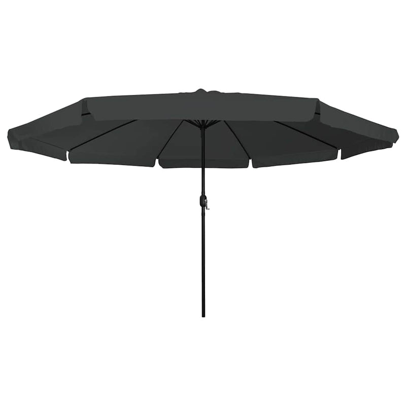 vidaXL Garden Parasol Anthracite 395 x 395 x 245 cm