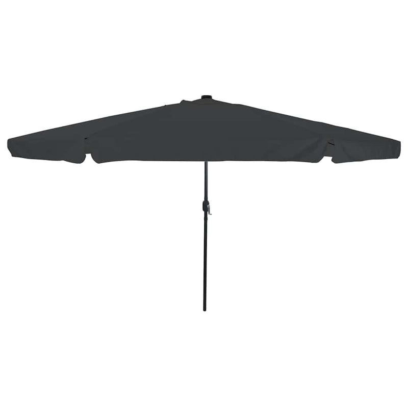 vidaXL Garden Parasol Anthracite 395 x 395 x 245 cm Polyester