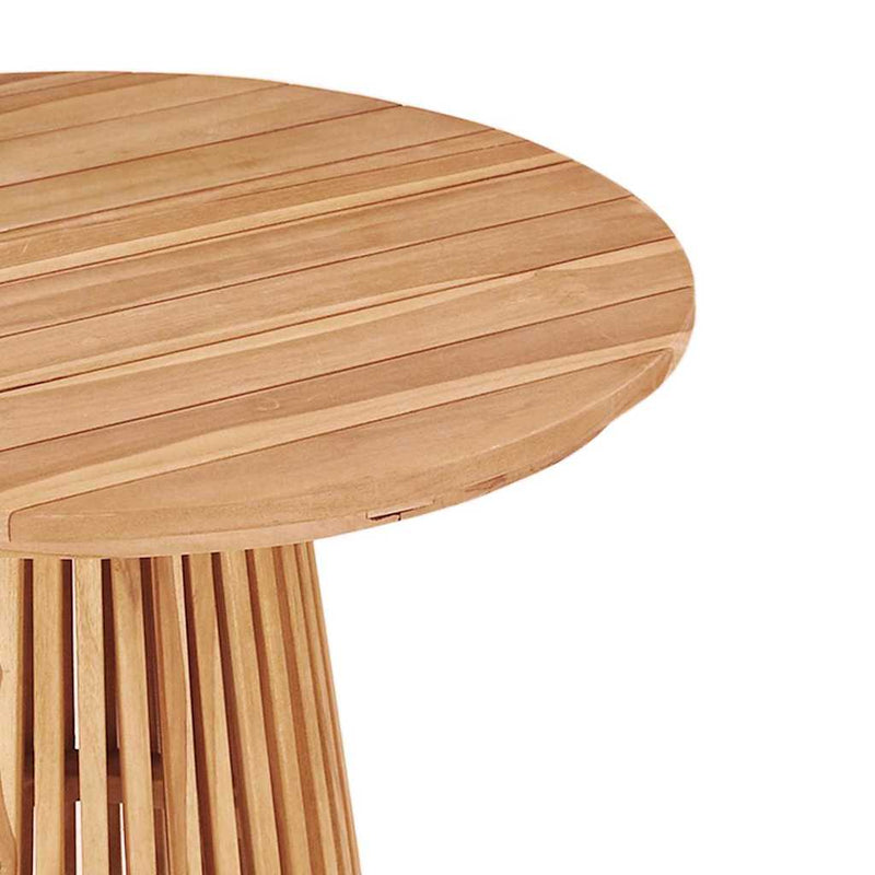 vidaXL Garden Dining Table Brown 70 x 70 x 75 cm Solid teak wood