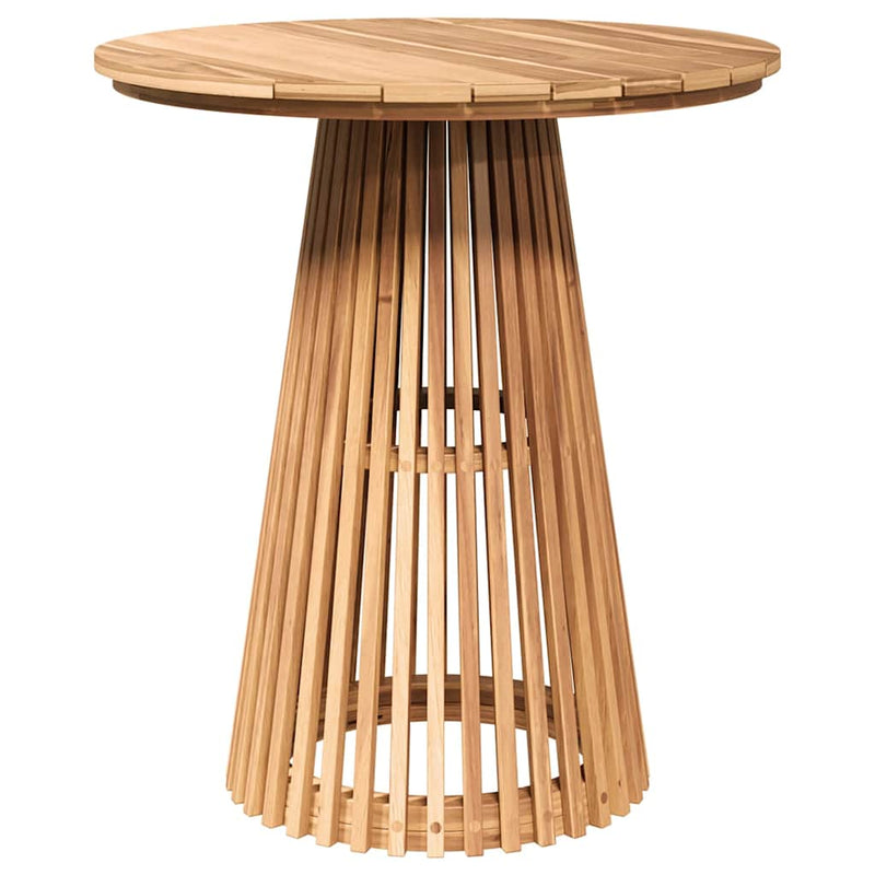 vidaXL Garden Dining Table Brown 70 x 70 x 75 cm Solid teak wood