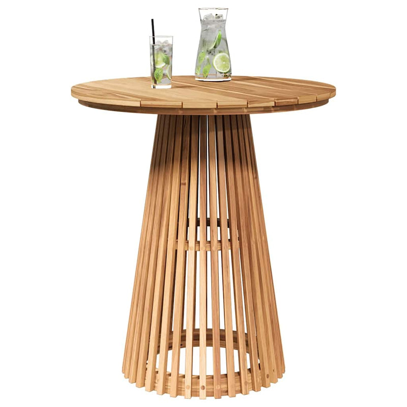 vidaXL Garden Dining Table Brown 70 x 70 x 75 cm Solid teak wood