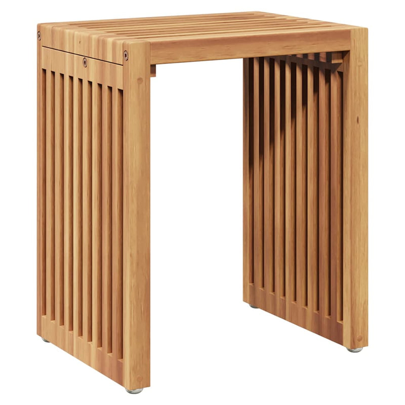 vidaXL Nest of Side Tables Stackable 3 pcs Brown 33 x 44.5 x 51 cm
