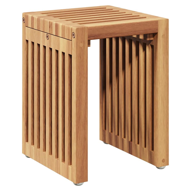 vidaXL Nest of Side Tables Stackable 3 pcs Brown 33 x 44.5 x 51 cm