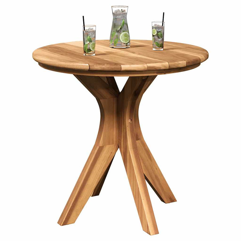vidaXL Coffee Table Brown 55 x 55 x 51 cm Solid teak wood