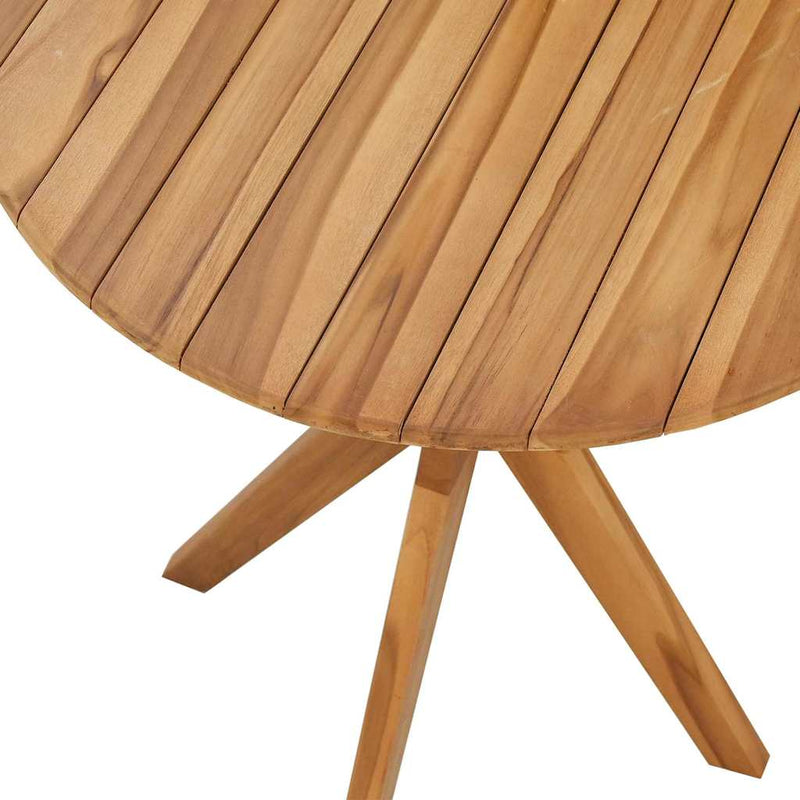 vidaXL Bistro Table Brown 70 x 70 x 75 cm Solid teak wood