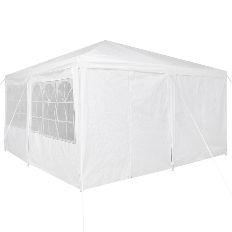 vidaXL Party Tent White 400 x 400 x 266 cm Polyethylene