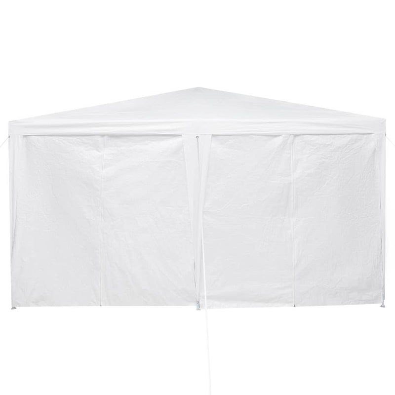 vidaXL Party Tent White 400 x 400 x 266 cm Polyethylene