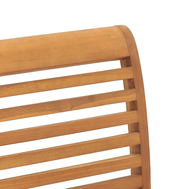 Dining Chair 4 pcs Brown 62 x 55 x 94 cm Solid Teak Wood