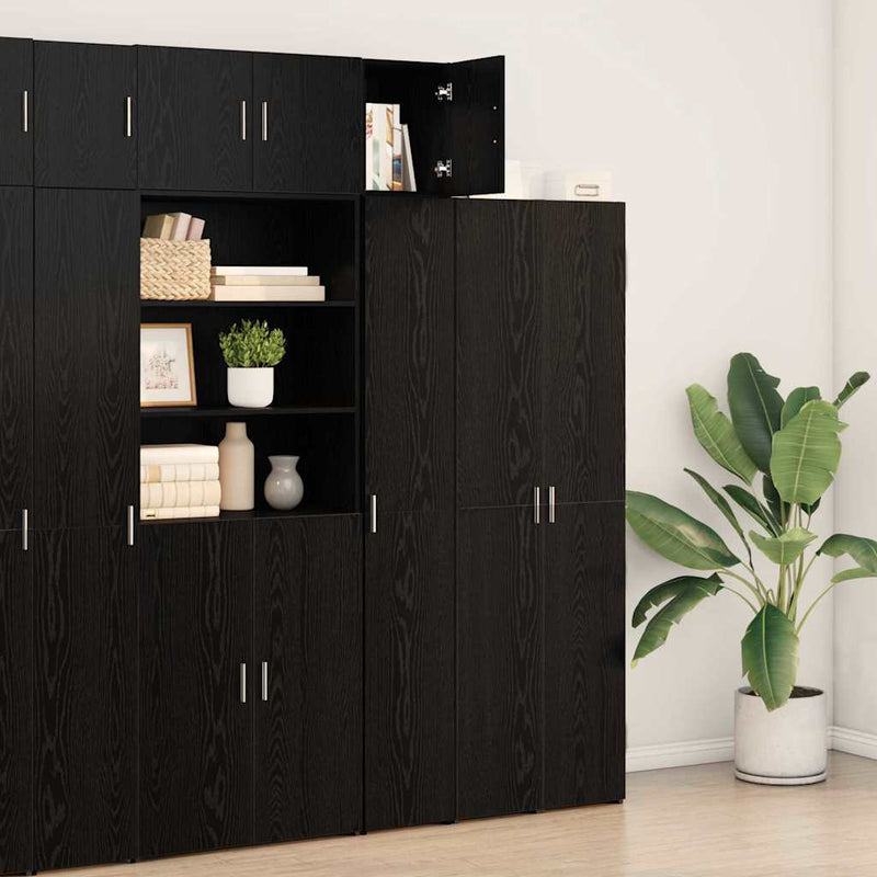 Wall-Mounted Cabinet Wall-mounted Black Oak 30 x 42.5 x 39.5 cm