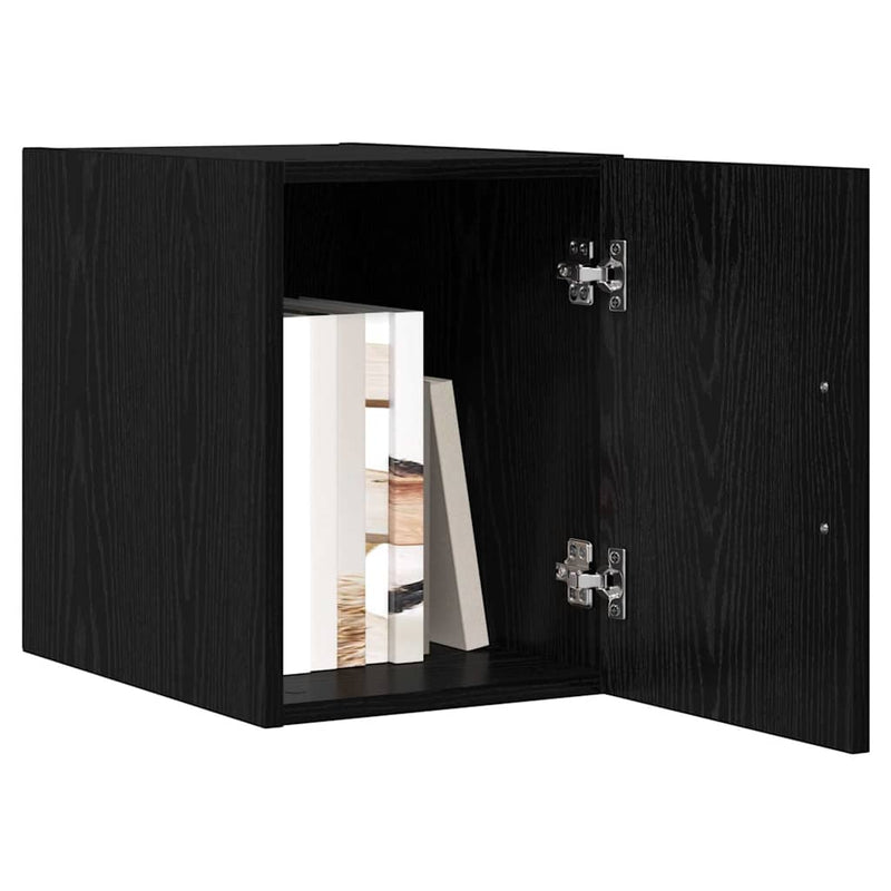 Wall-Mounted Cabinet Wall-mounted Black Oak 30 x 42.5 x 39.5 cm