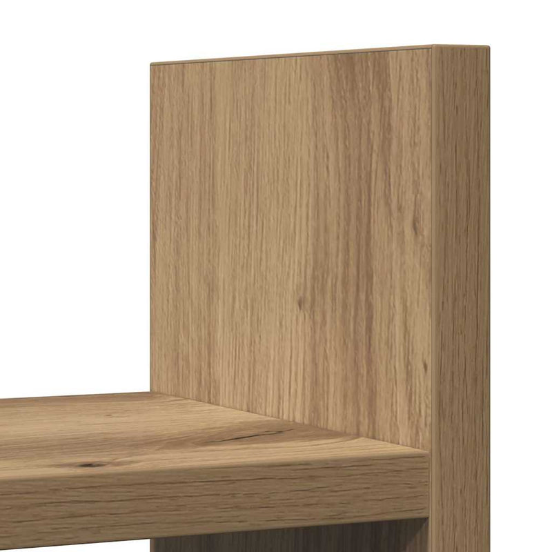 vidaXL Desk Organiser Artisan Oak 34,5 x 15,5 x 35,5 cm