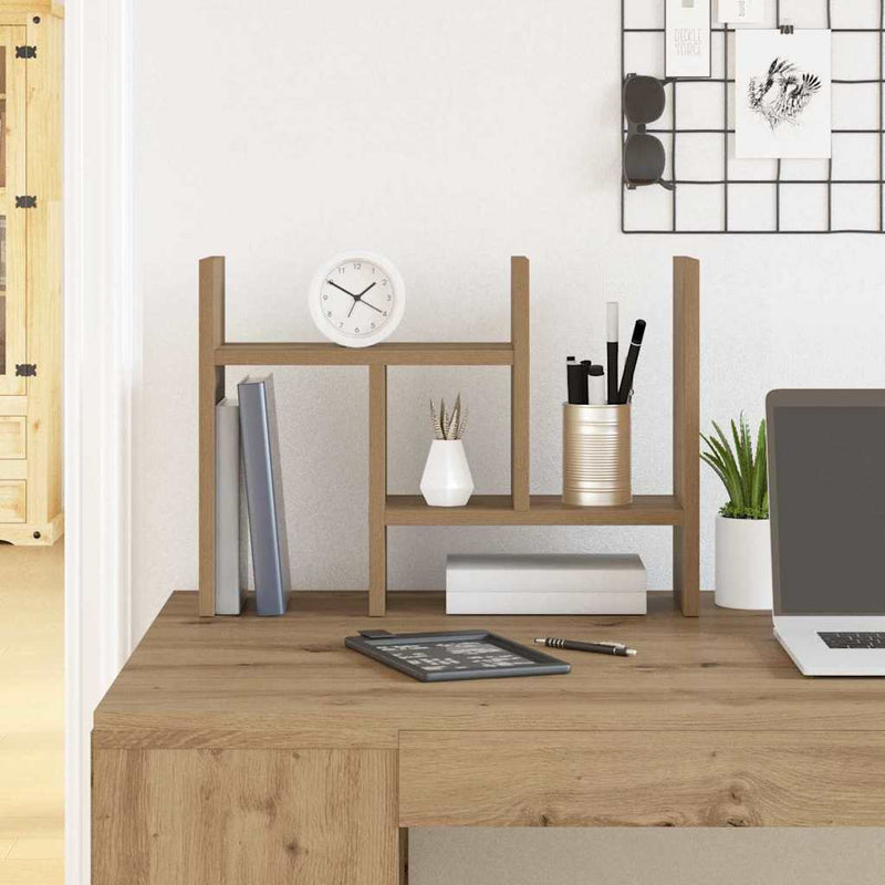 vidaXL Desk Organiser Artisan Oak 34,5 x 15,5 x 35,5 cm