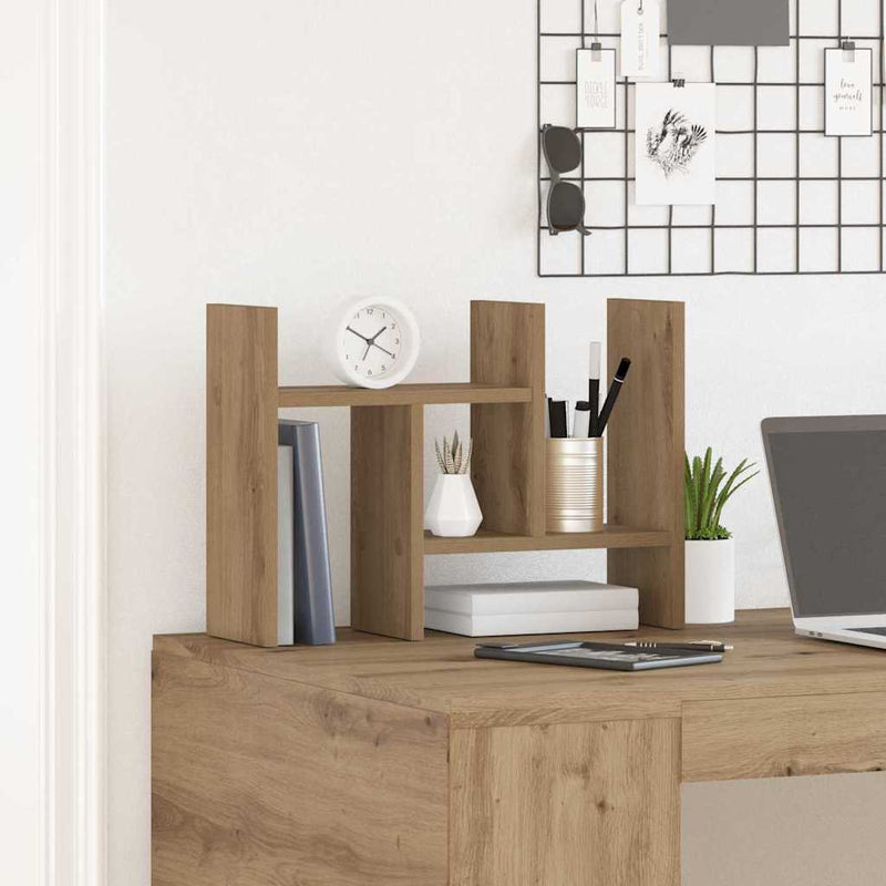 vidaXL Desk Organiser Artisan Oak 34,5 x 15,5 x 35,5 cm