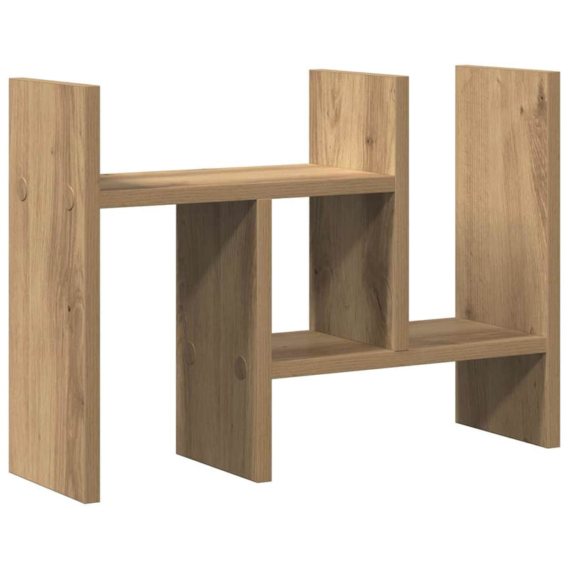 vidaXL Desk Organiser Artisan Oak 34,5 x 15,5 x 35,5 cm