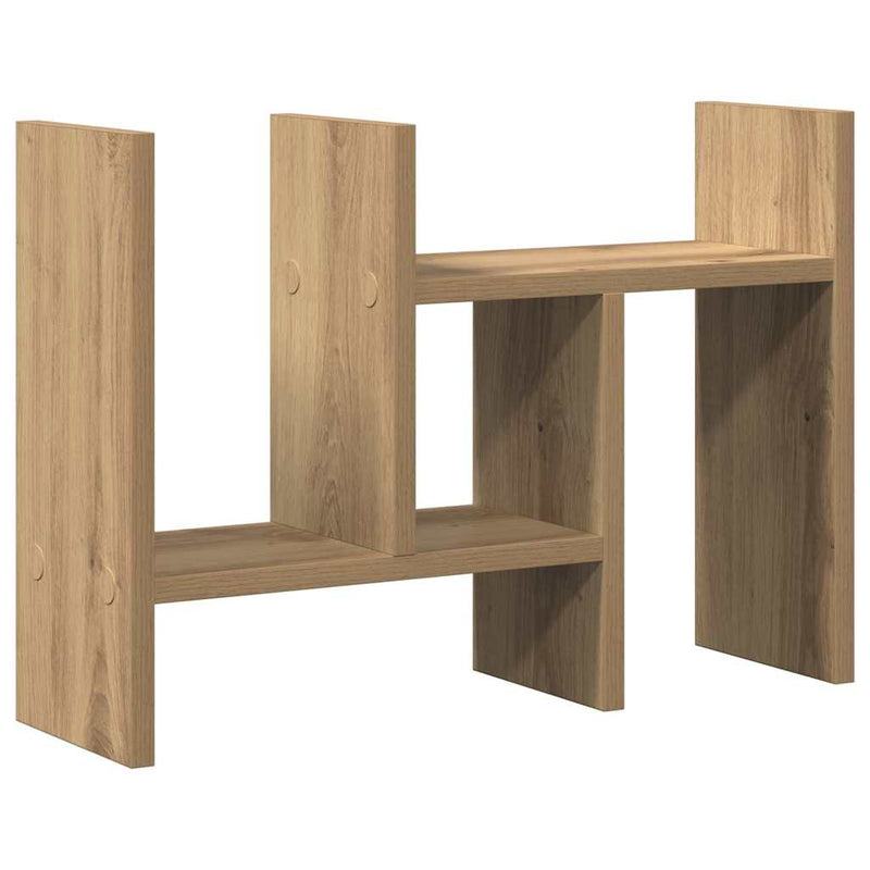 vidaXL Desk Organiser Artisan Oak 34,5 x 15,5 x 35,5 cm