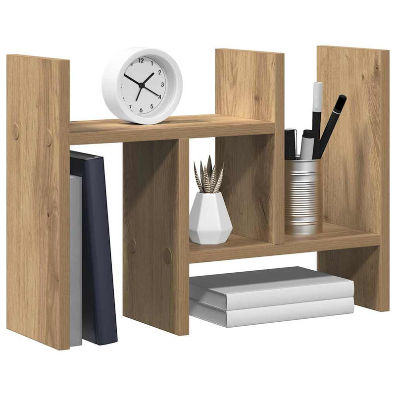 vidaXL Desk Organiser Artisan Oak 34,5 x 15,5 x 35,5 cm