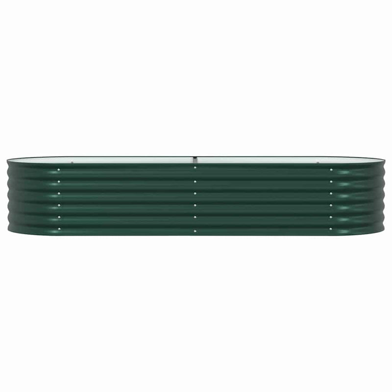 vidaXL Garden Raised Bed Green 240 x 80 x 44 cm Steel