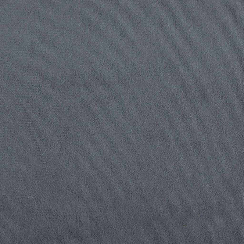 vidaXL Bed Frame with Mattress Dark grey 90 x 190 cm Velvet