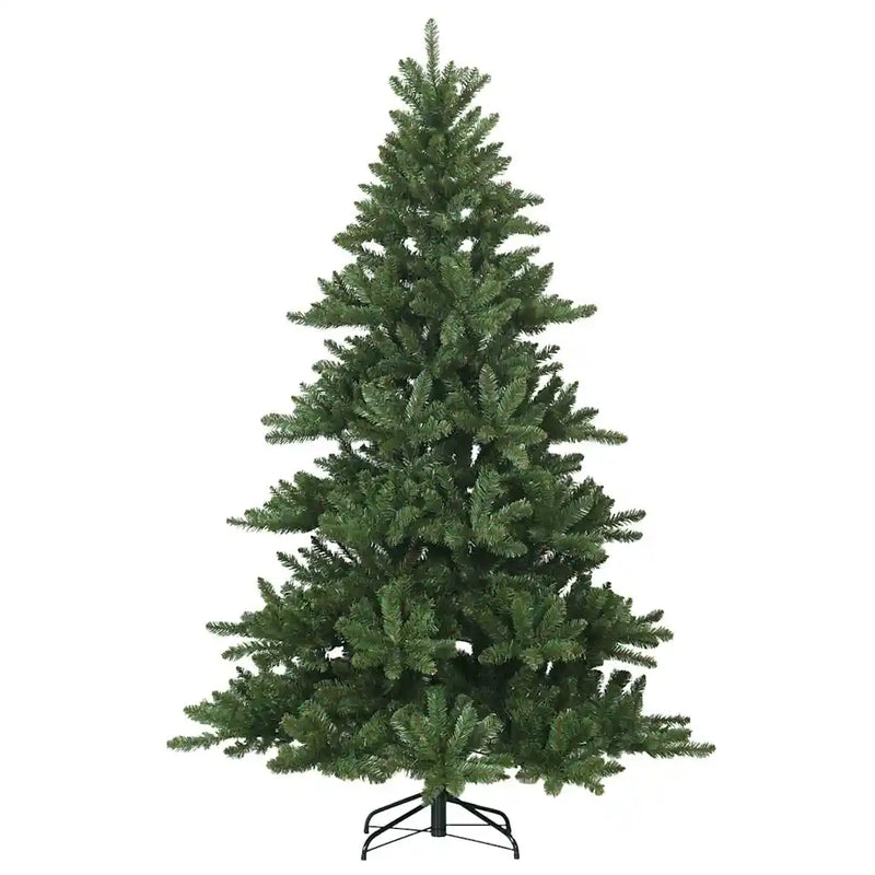 Artificial Hinged Christmas Tree Green 180 cm PVC, steel
