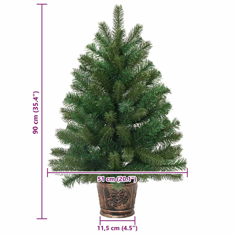 Artificial Christmas Tree Green 95 cm PE and PVC
