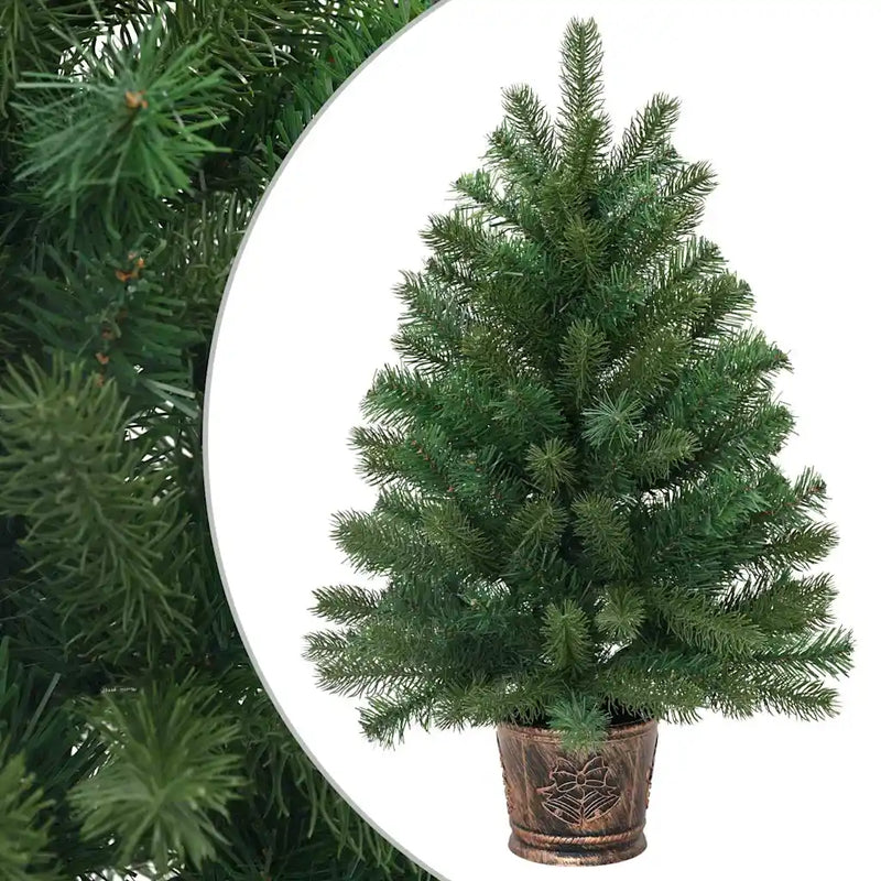 Artificial Christmas Tree 75 cm PVC, PE and steel Green