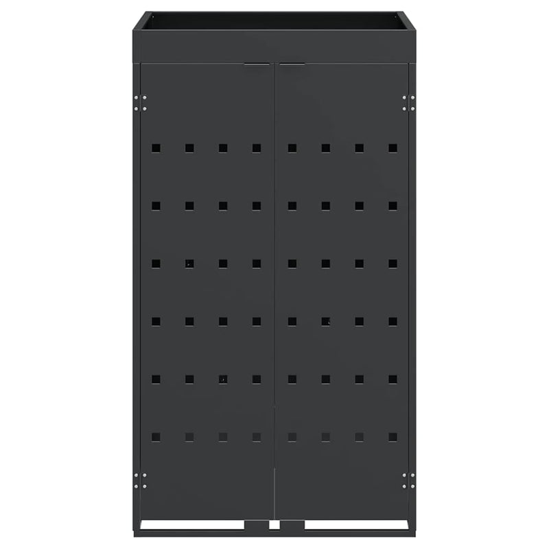 Wheelie Bin Storage with Planter Roof for Single 240L Bin
