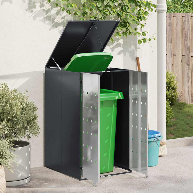 Wheelie Bin Storage with Gas Lift-up Lid for 240L Bin