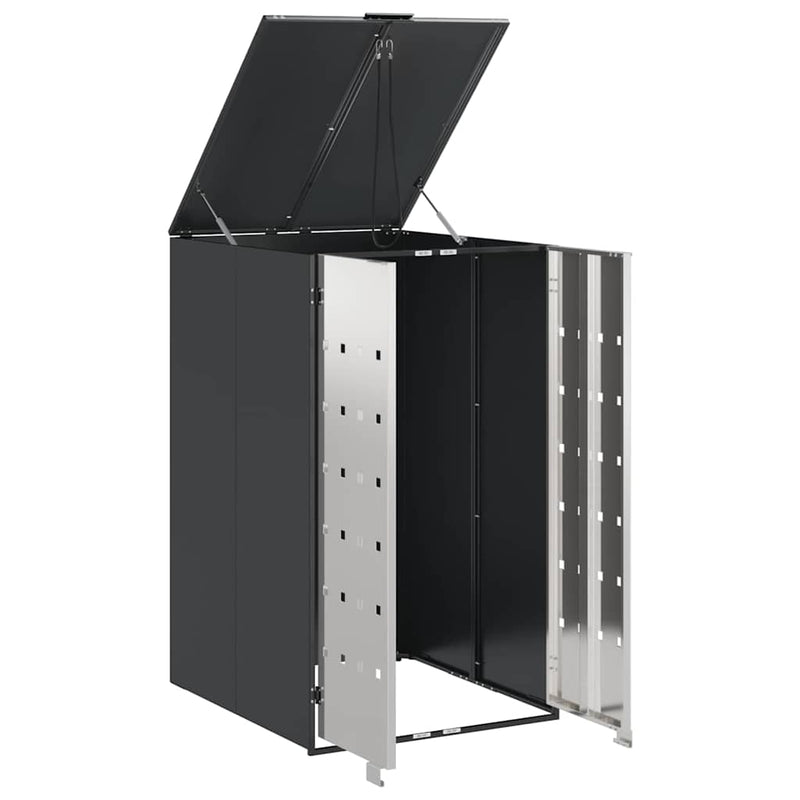 Wheelie Bin Storage with Gas Lift-up Lid for 240L Bin