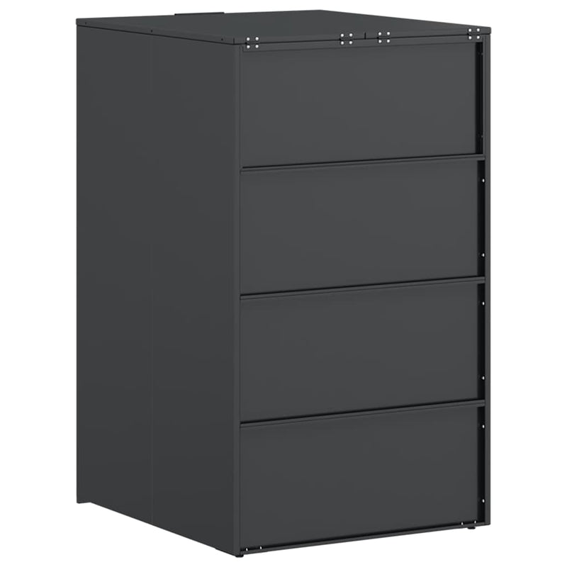 Wheelie Bin Storage with Gas Lift-up Lid for 240L Bin