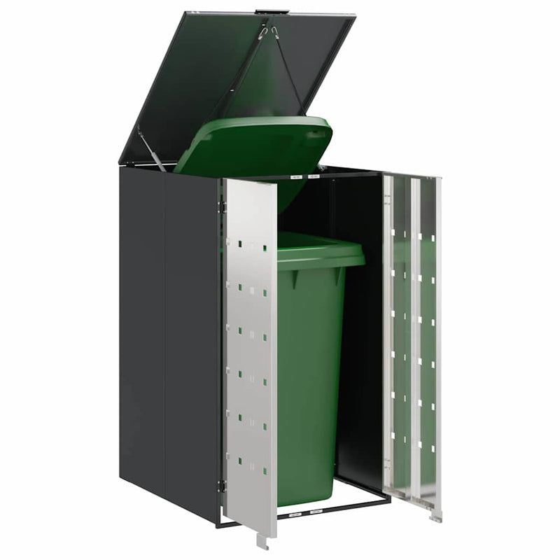 Wheelie Bin Storage with Gas Lift-up Lid for 240L Bin