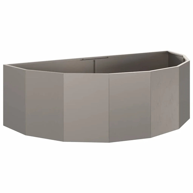Planter Rusty 120 x 60 x 35 cm Weathering Steel