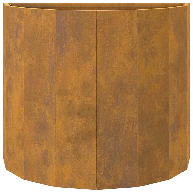 vidaXL Planter Rusty 60 x 30 x 50 cm Weathering Steel