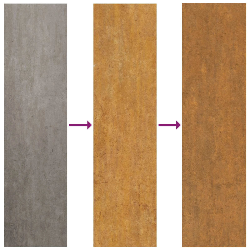 Planter Rusty 90 x 90 x 50 cm Weathering Steel