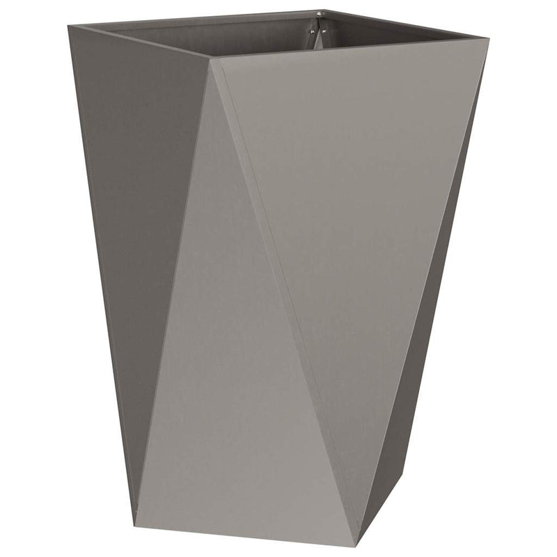 vidaXL Planter 2 pcs Rusty 50 x 50 x 75 cm Weathering Steel