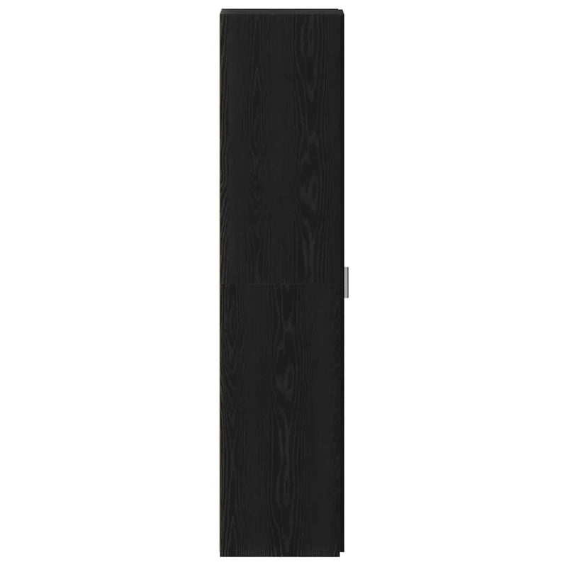 Highboard 2 pcs Black Oak 30 x 42,5 x 185 cm