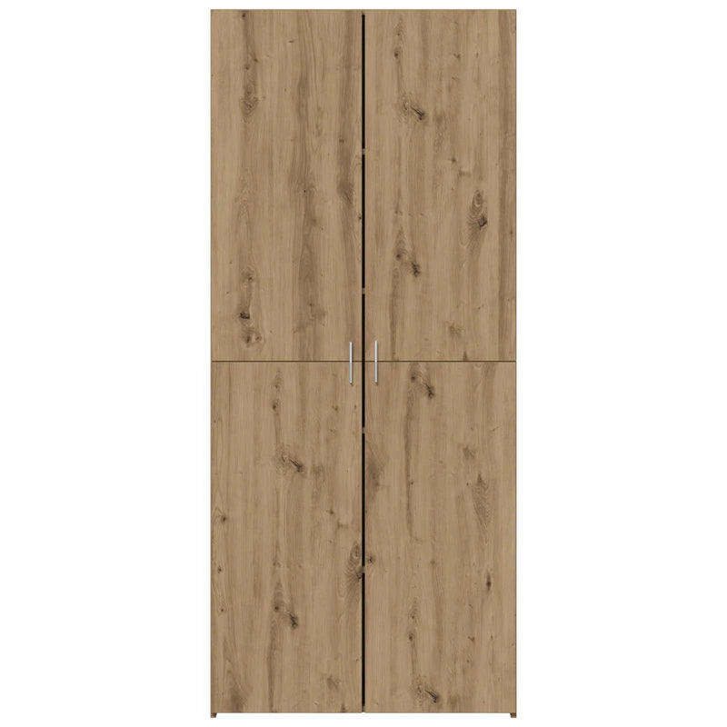 Highboard 2 pcs Artisan Oak 80 x 42 x 185 cm