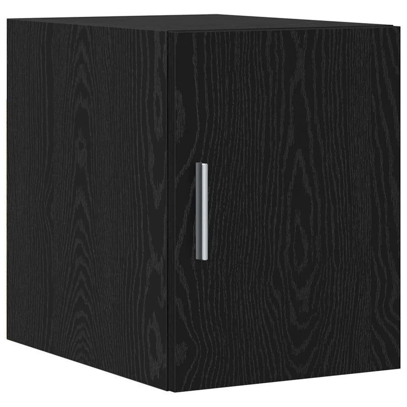 Storage Cabinet 3 pcs Black Oak 30 x 42,5 x 225 cm