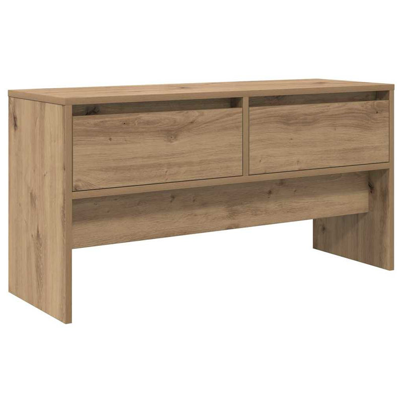 vidaXL Hallway Furniture Set 4 pcs Black oak 90 x 31 x 46.5 cm
