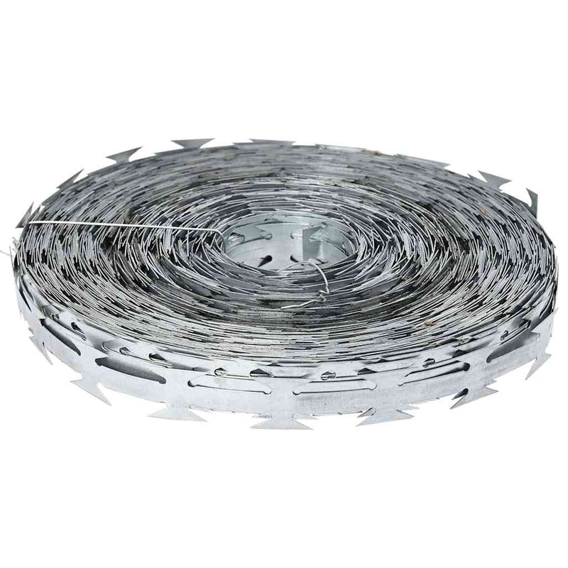 vidaXL Razor Wire Silver 5000 x 1,9 cm Galvanised steel