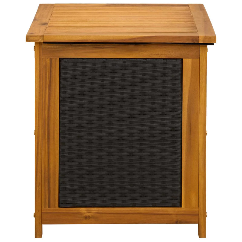 Garden Storage Box 185 L Solid Acacia Wood 60 x 50 x 56 cm