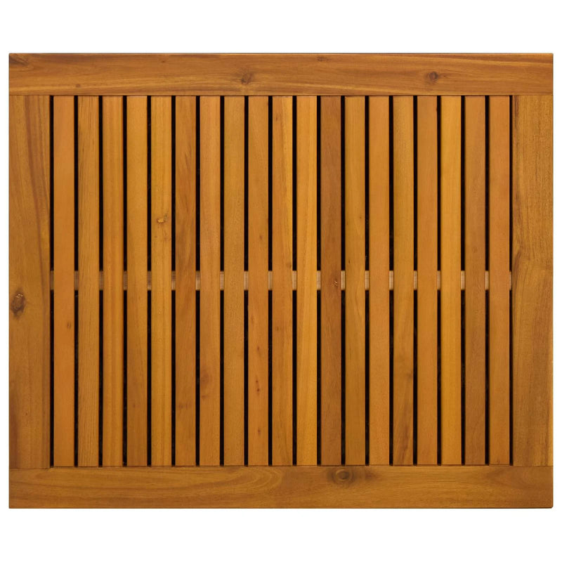 Garden Storage Box 185 L Solid Acacia Wood 60 x 50 x 56 cm