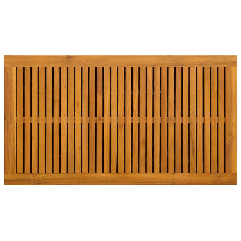 Garden Storage Box 185 L Solid Acacia Wood 90 x 50 x 56 cm