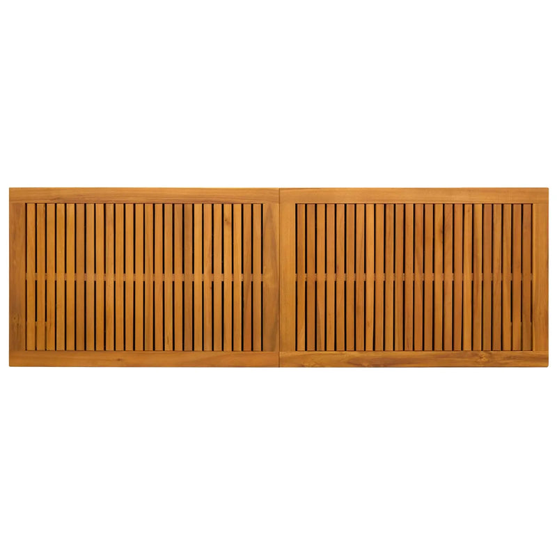 Garden Storage Box 185 L Solid Acacia Wood 150 x 50 x 56 cm