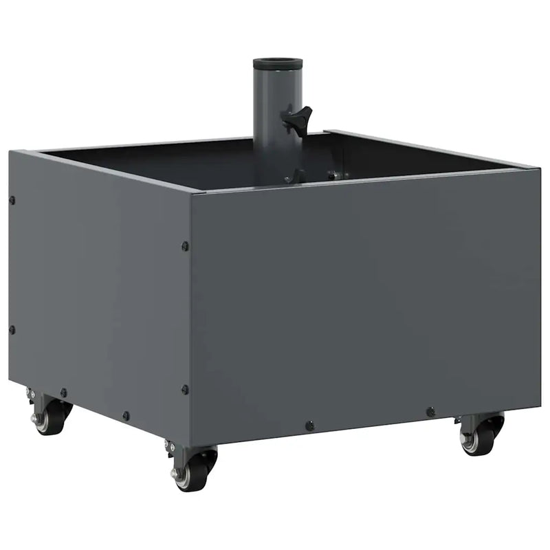 Parasol Base Manual Anthracite 45 x 45 x 45 cm Steel