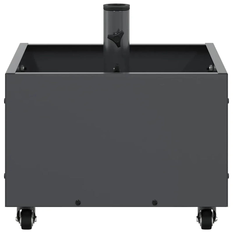 Parasol Base Manual Anthracite 45 x 45 x 45 cm Steel