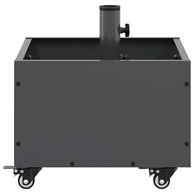 Parasol Base Manual Anthracite 45 x 45 x 45 cm Steel