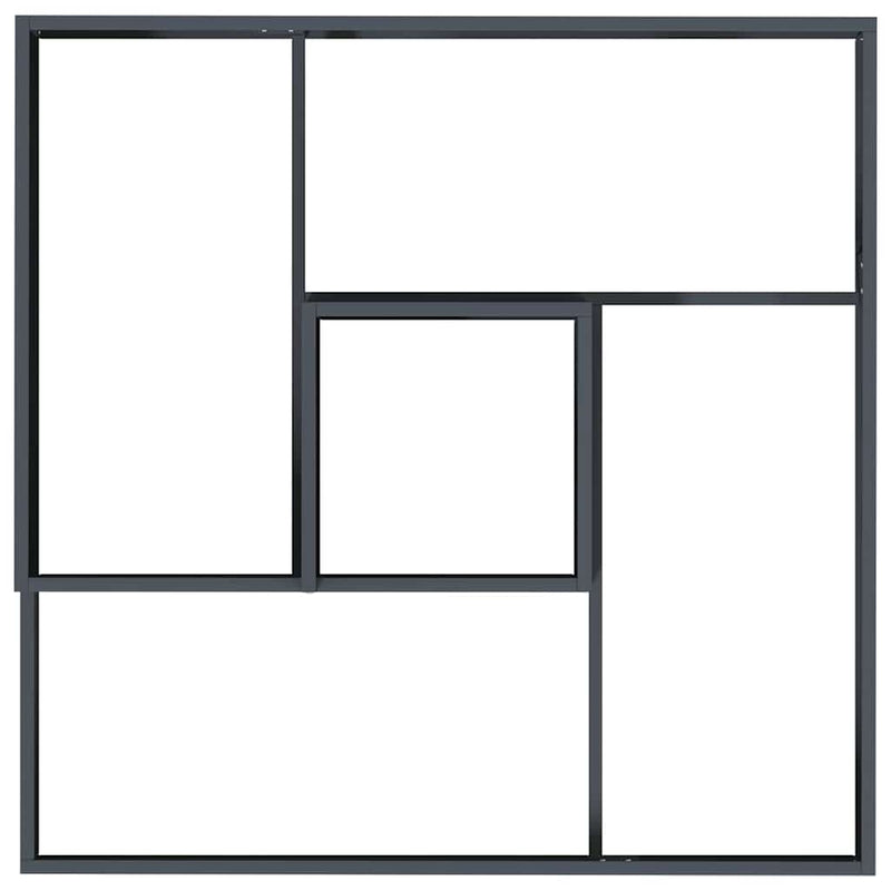 vidaXL Garden Planter Anthracite 100 x 100 x 50 cm Cold-rolled Steel
