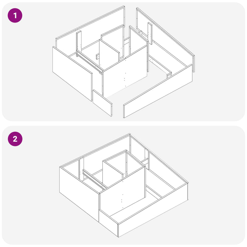 vidaXL Garden Planter Brown 100 x 100 x 50 cm Weather Steel