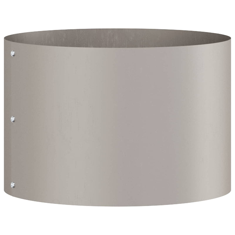 Planter Ring Brown 30 x 30 x 20 cm Weathering Steel