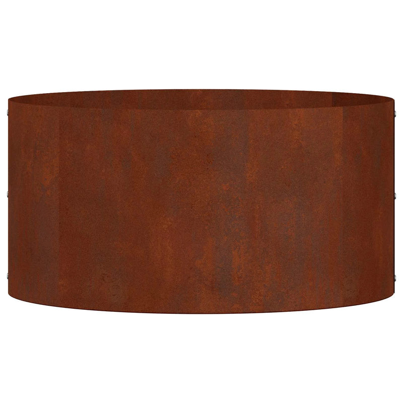 Planter Ring Rusty 40 x 40 x 20 cm Weathering Steel